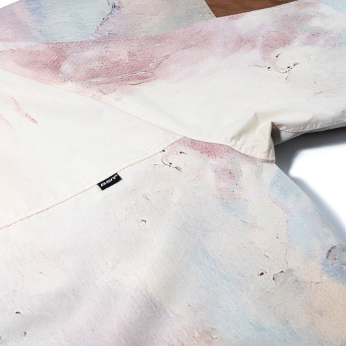 Oosisoak1861 Art Print Hooded Jacket Wolf Brown