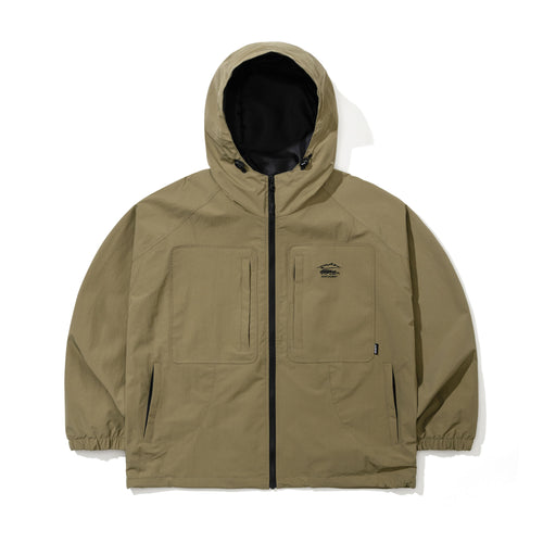 Arctic Edge Hooded Jacket Khaki