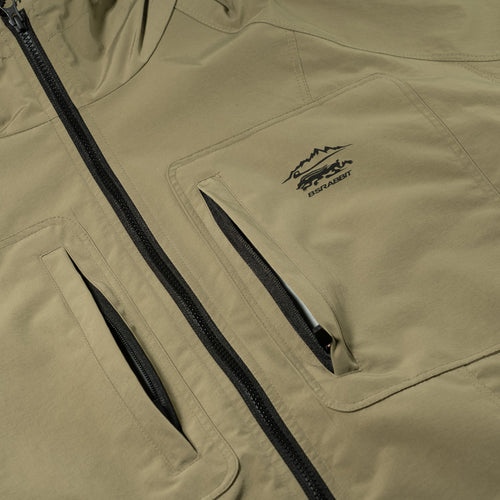 Arctic Edge Hooded Jacket Khaki