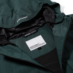 Arctic Edge Hooded Jacket Dark Green