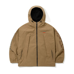 Light Active Hooded Jacket Dark Beige