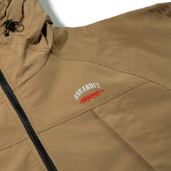 Light Active Hooded Jacket Dark Beige