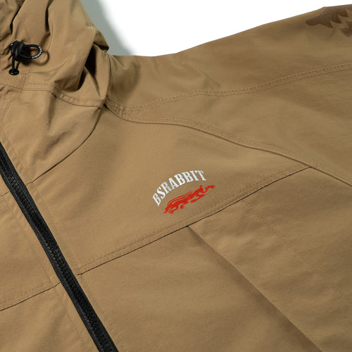 Light Active Hooded Jacket Dark Beige