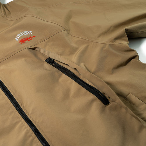 Light Active Hooded Jacket Dark Beige