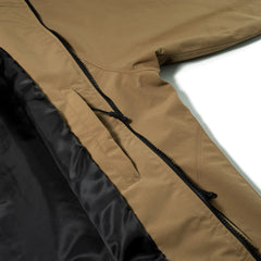 Light Active Hooded Jacket Dark Beige