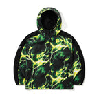 Artistic Hooded Jacket Thunder Green
