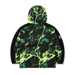 Artistic Hooded Jacket Thunder Green