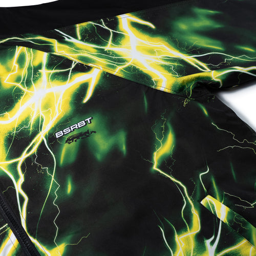 Artistic Hooded Jacket Thunder Green