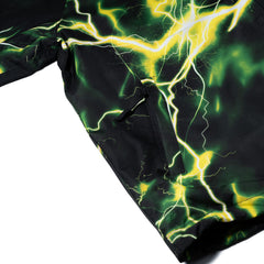 Artistic Hooded Jacket Thunder Green