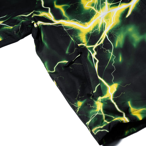 Artistic Hooded Jacket Thunder Green