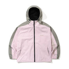 Light Weight Reflective Line Hooded Jacket Baby Pink