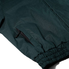 Rustic Charm Linen Hooded Jacket Green