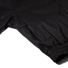 Rustic Charm Linen Hooded Jacket Black