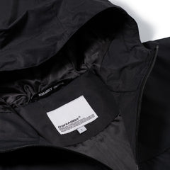Reflective Drabbit Hooded Jacket Black