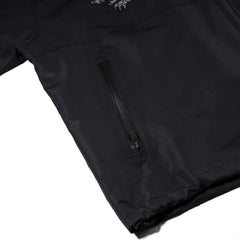 Reflective Drabbit Hooded Jacket Black