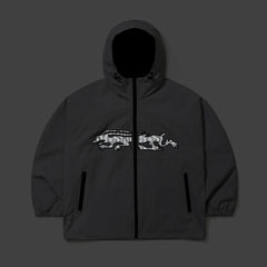 Reflective Drabbit Hooded Jacket Gray