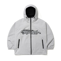 Reflective Drabbit Hooded Jacket Gray
