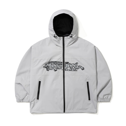 Reflective Drabbit Hooded Jacket Gray