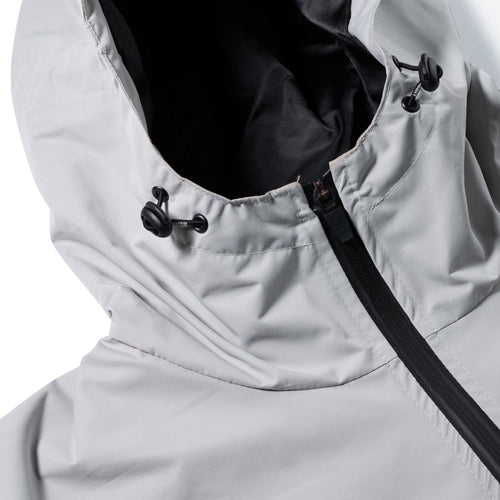 Reflective Drabbit Hooded Jacket Gray