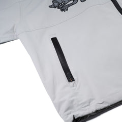 Reflective Drabbit Hooded Jacket Gray