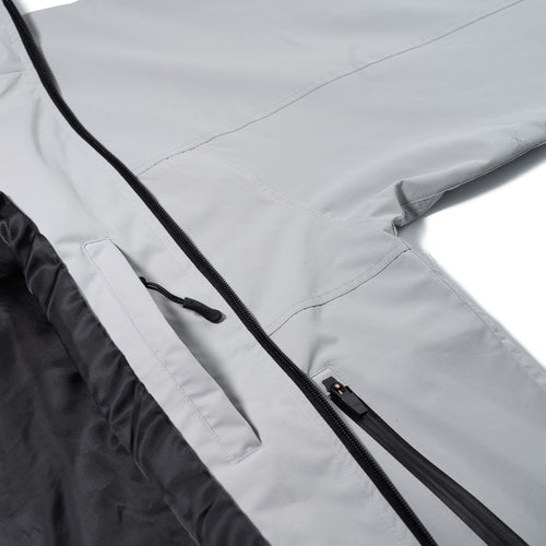 Reflective Drabbit Hooded Jacket Gray