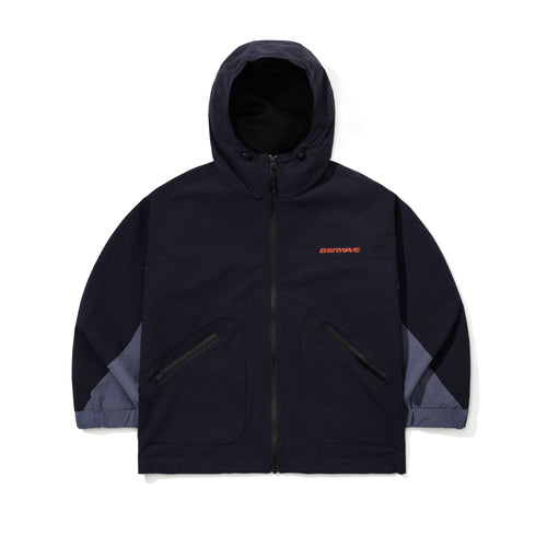 Natureline Wide Hooded Jacket Navy