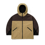 Natureline Wide Hooded Jacket Olive Brown