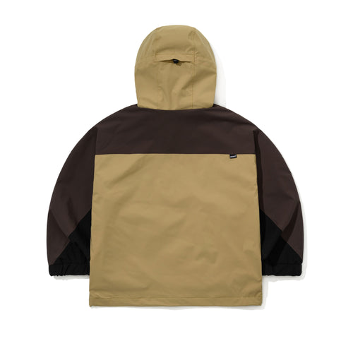 Natureline Wide Hooded Jacket Olive Brown