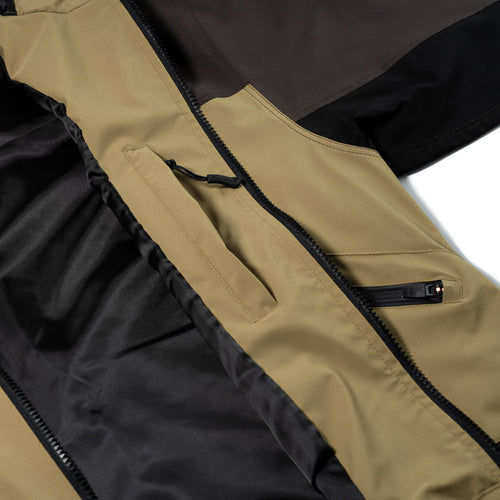 Natureline Wide Hooded Jacket Olive Brown