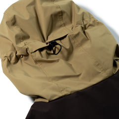 Natureline Wide Hooded Jacket Olive Brown