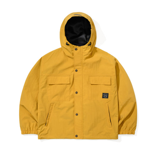 Pocket Ridge Hooded Jacket Mustard
