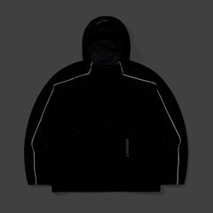 Stream Line Hoodie 3L Hooded Jacket Black