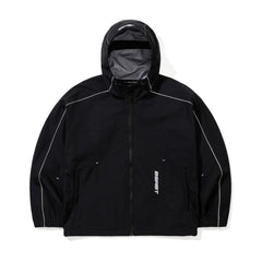 Stream Line Hoodie 3L Hooded Jacket Black