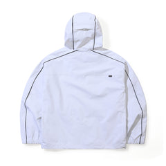 Stream Line Hoodie 3L Hooded Jacket White