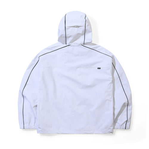 Stream Line Hoodie 3L Hooded Jacket White