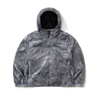 Bsrwave Brushed Dye Hooded Jacket Gray
