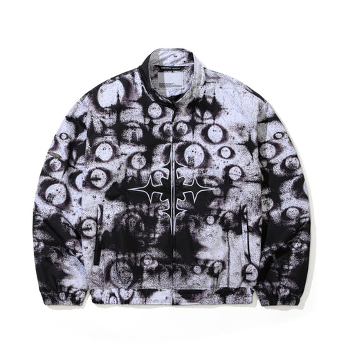 Js Lunar Star Hn Track Jacket Sprayed White