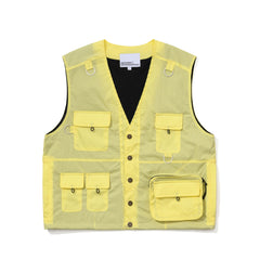 Adventure Pocket Vest Olive Lime