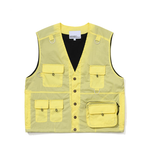Adventure Pocket Vest Olive Lime