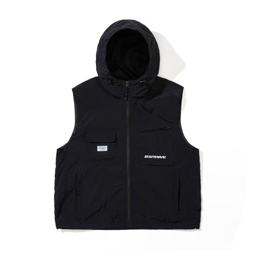 Active Trail Hooded Vest Black
