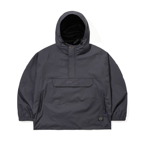 Outlander Hooded Anorak Jacket Charcoal
