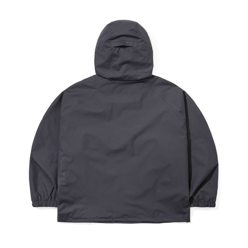 Outlander Hooded Anorak Jacket Charcoal