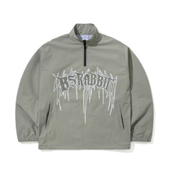 Death Logo 3L Anorak Jacket Gray