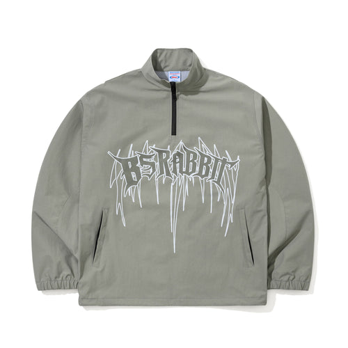 Death Logo 3L Anorak Jacket Gray