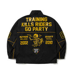 Bsrxiuter Dual City Track Jacket Black