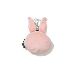 Trippy Rabbit Stuffed Coin Wallet Pink
