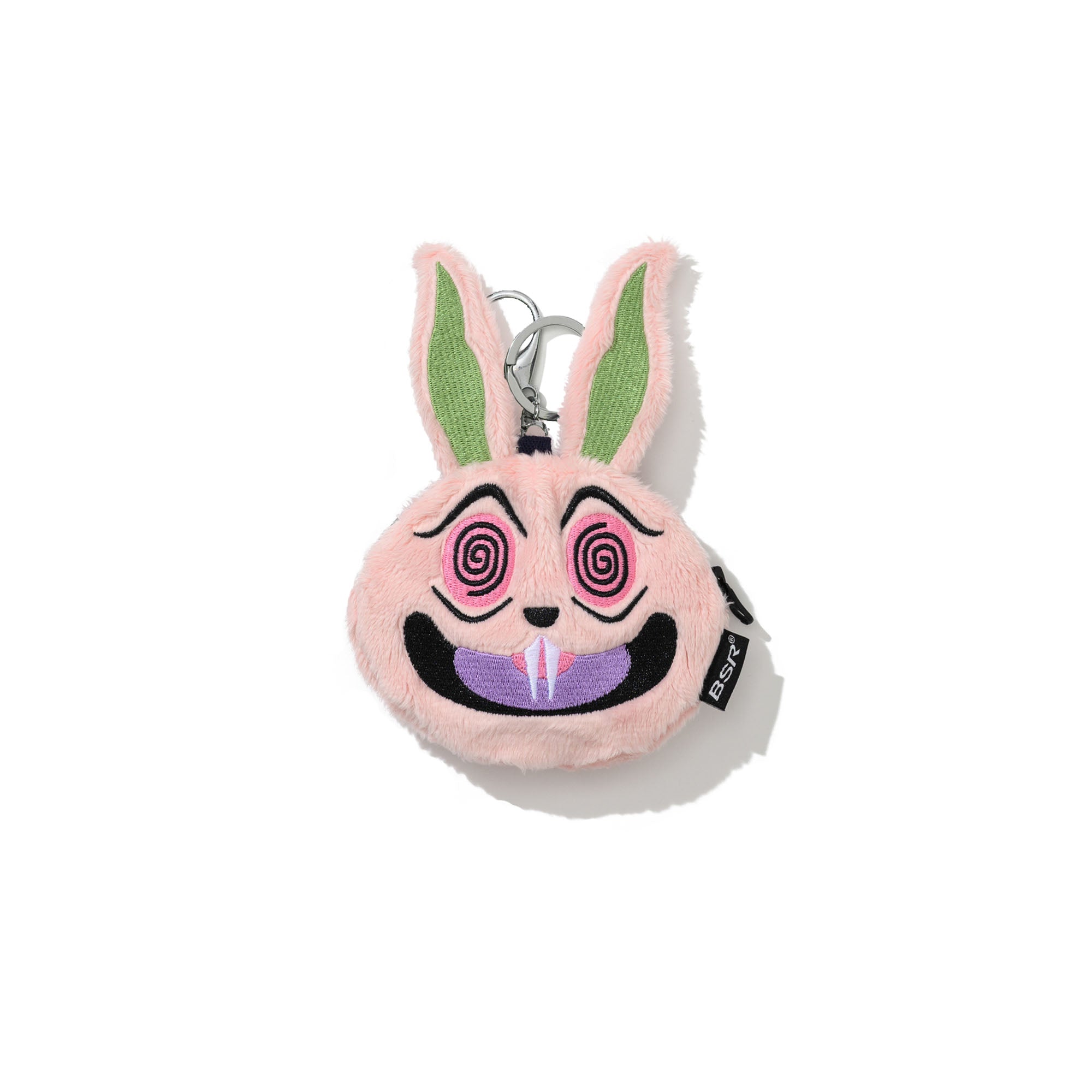 2526FW BSRABBIT Trippy Rabbit Stuffed Coin Wallet Pink