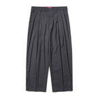 Twotuck Wide Slacks Gray