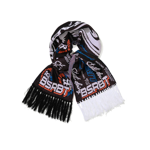 Brighter Days Jacquard Muffler Black