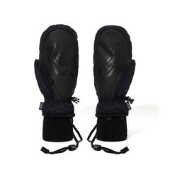 Overthinking Zip Pocket Match Up Mittens Black